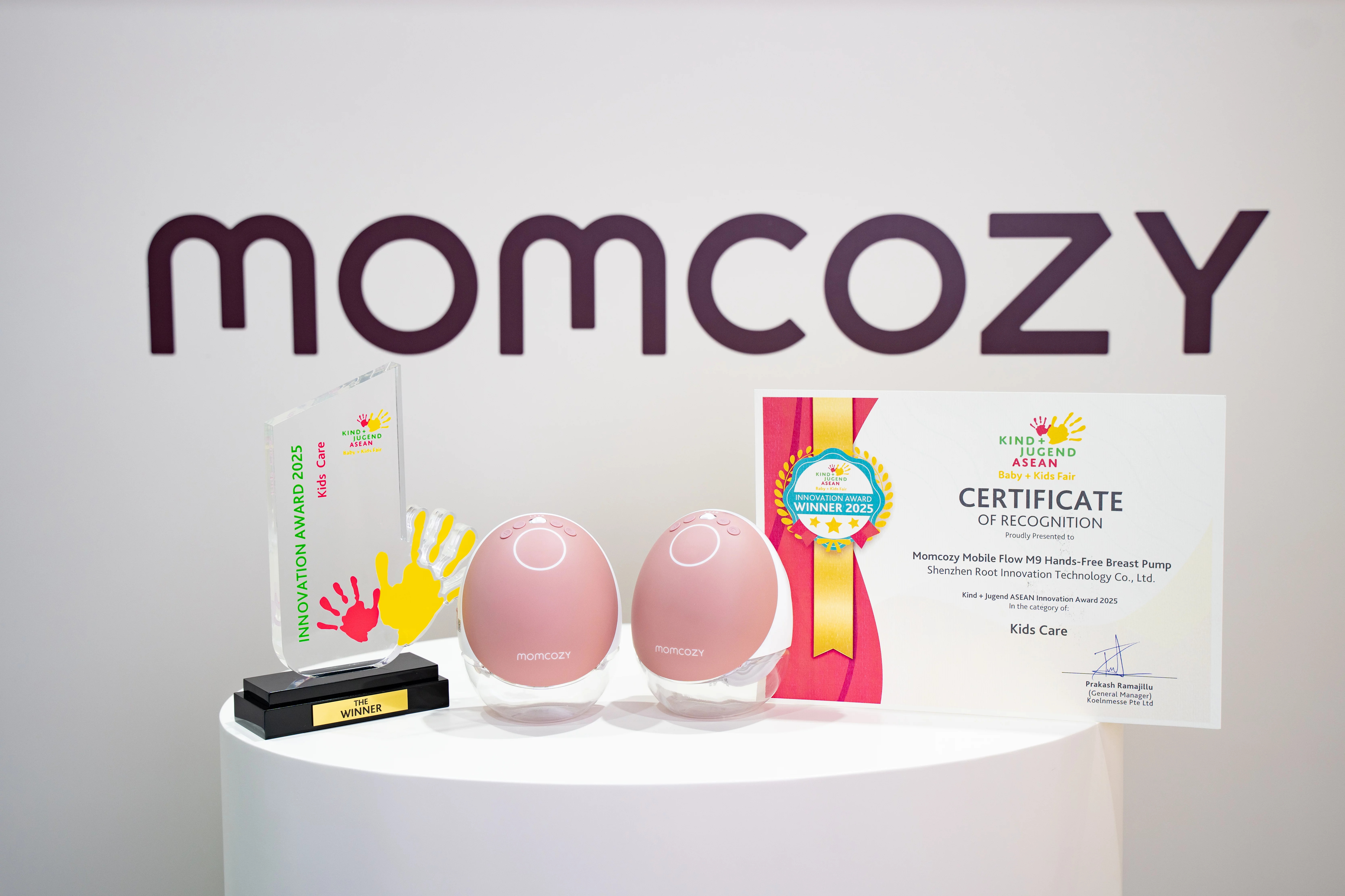 Momcozy ist Gewinnerin des Kind + Jugend ASEAN 2025 Innovation Award