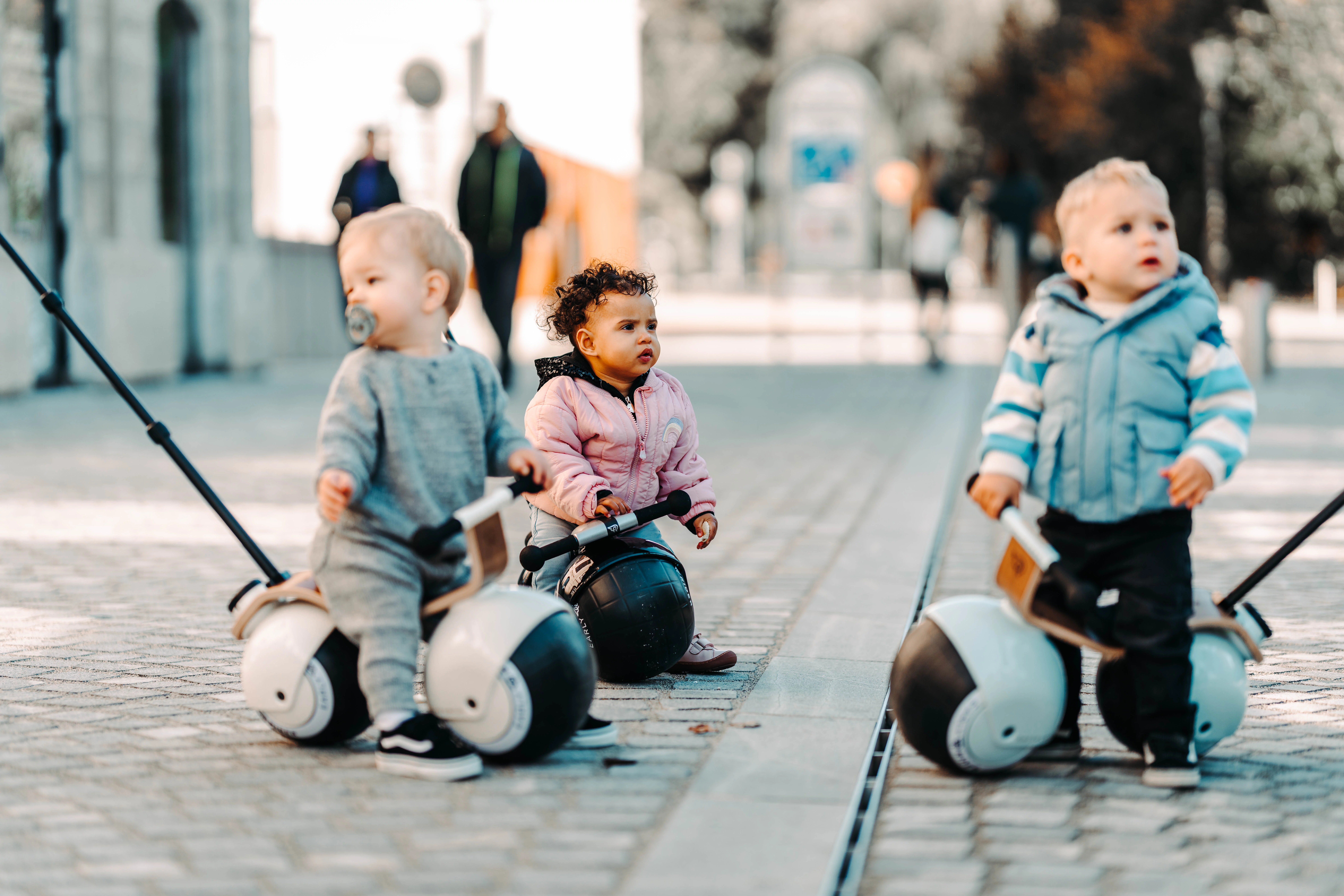 Ein Must-Have: Damit die Kinder möglichst schnell selbst mobil werden.©2025 Early Rider®
