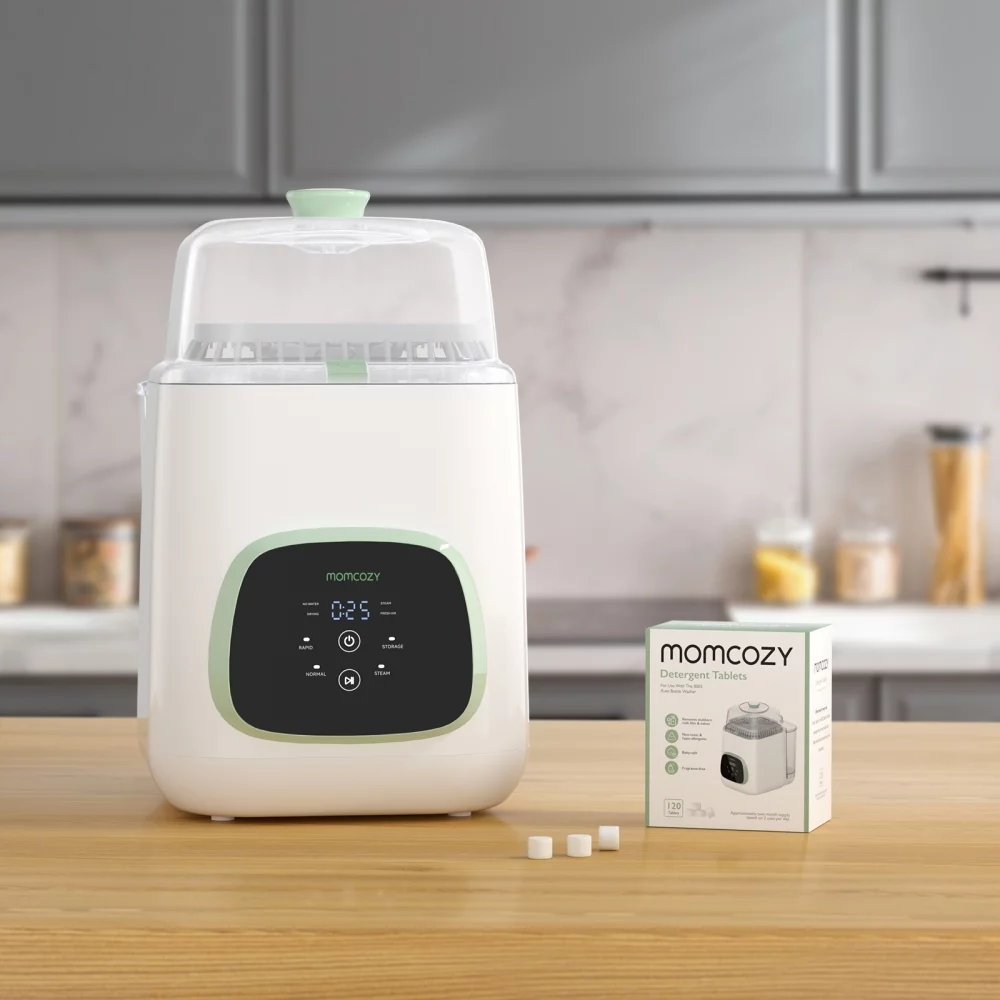 Wir verlosen einen Momcozy KleanPal Pro Flaschenreiniger und Sterilisator