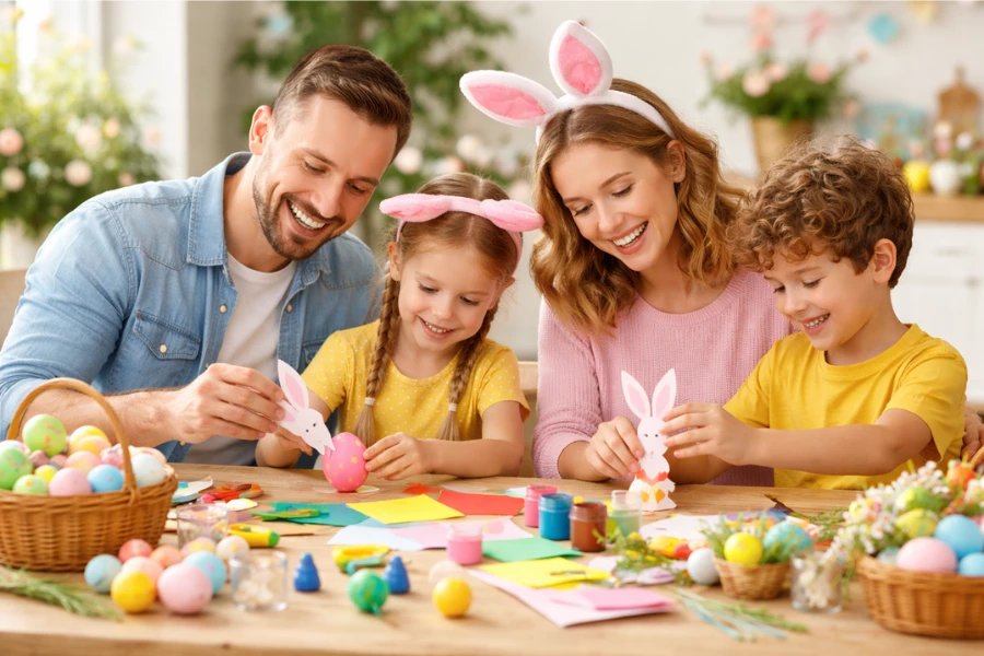 Ostern basteln mit Kindern &ndash; Kreative Bastelideen f&uuml;r fr&ouml;hliche Fr&uuml;hlingstage