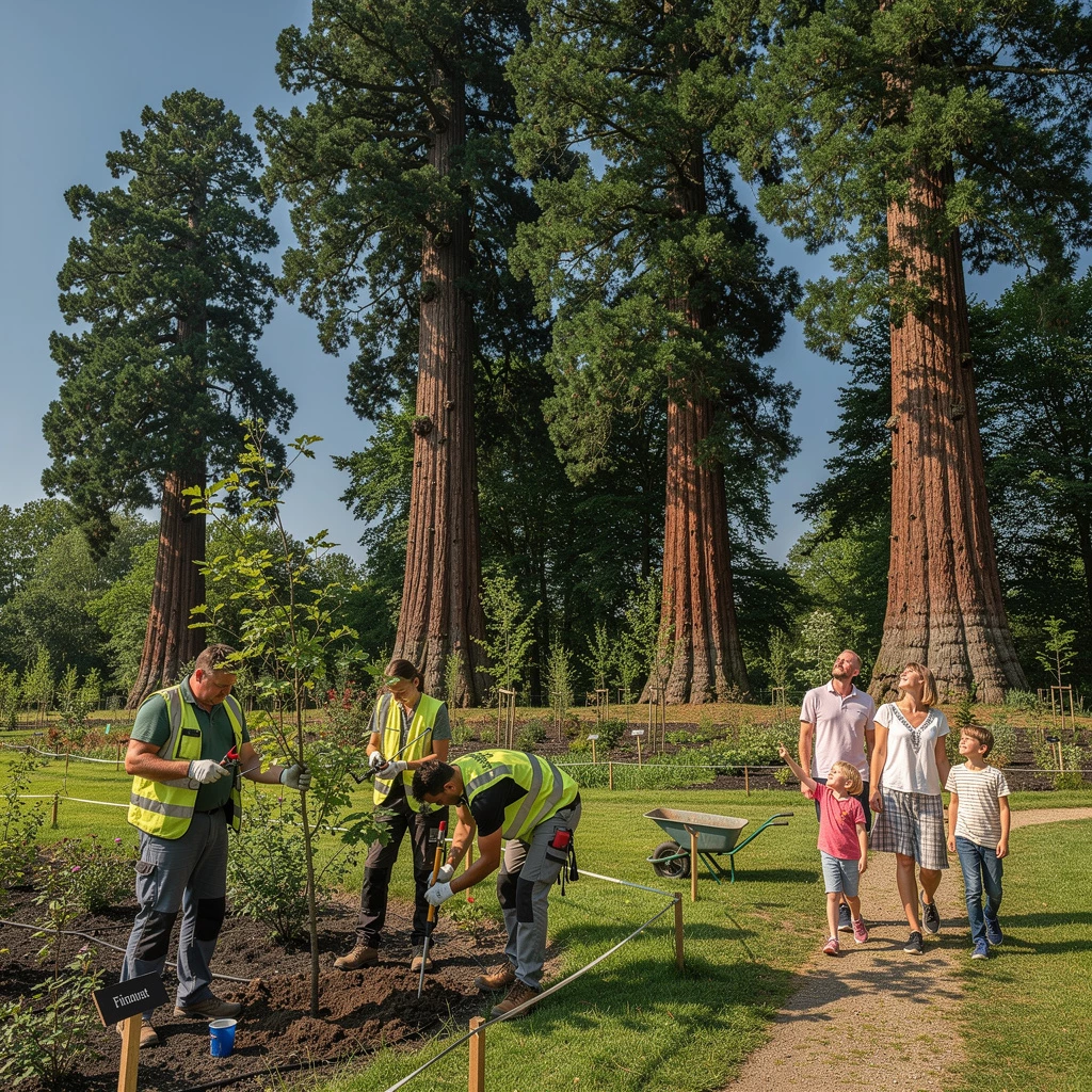 Mammutbäume mitten in Deutschland – Die Sequoiafarm Nettetal