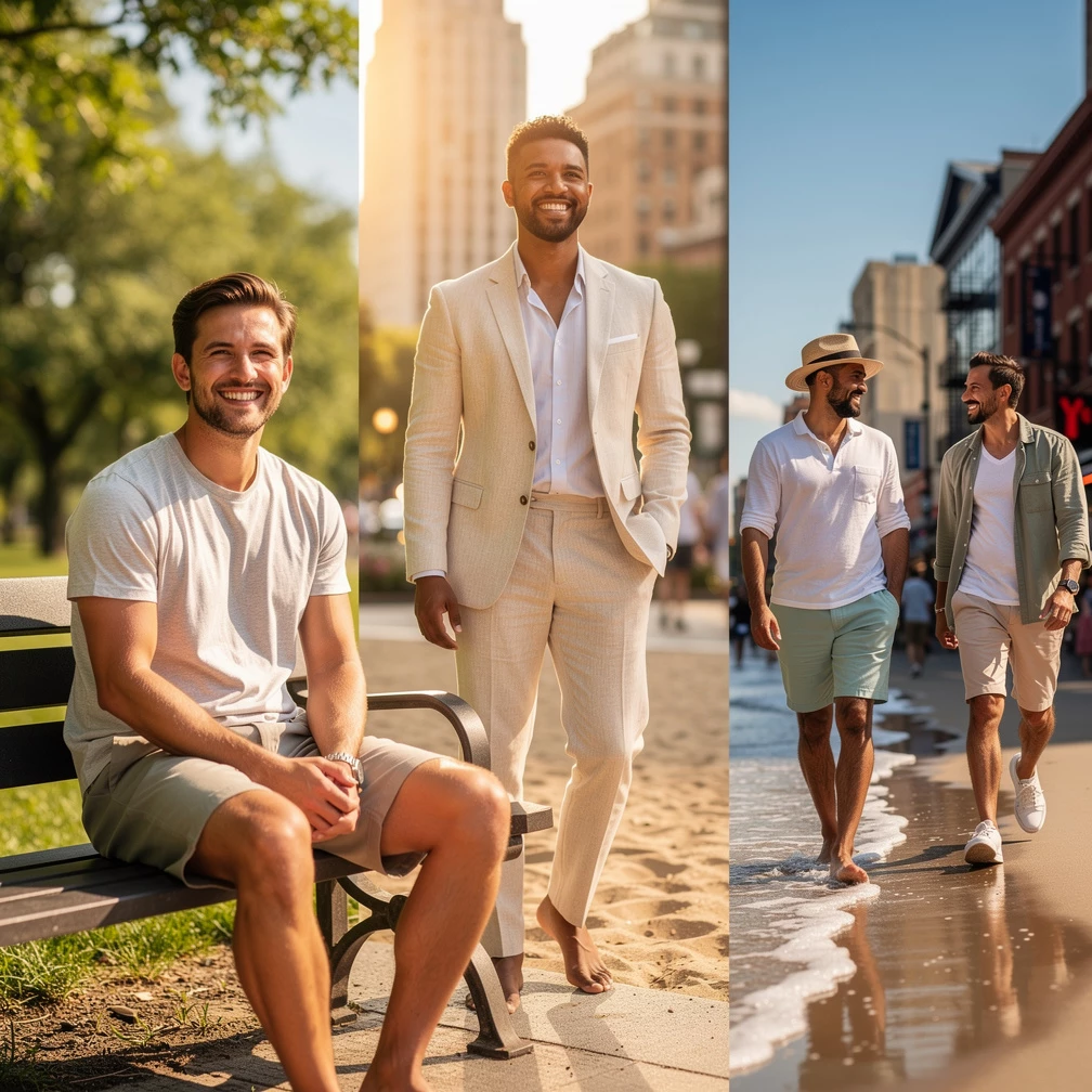 Sommer-Outfit für Männer: 4 Marken für deinen Look