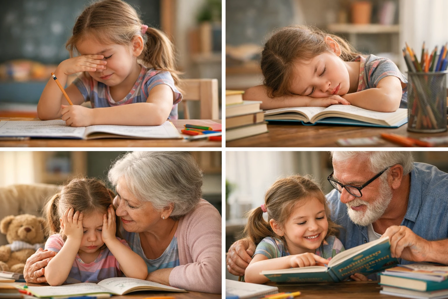 Überforderung und geborgene Momente