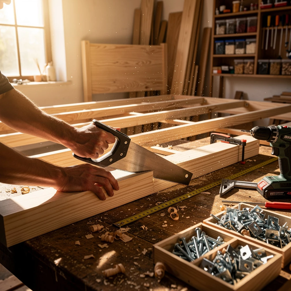 Bett selber bauen: So gelingt dir dein DIY-Bett mit Plan und Spaß