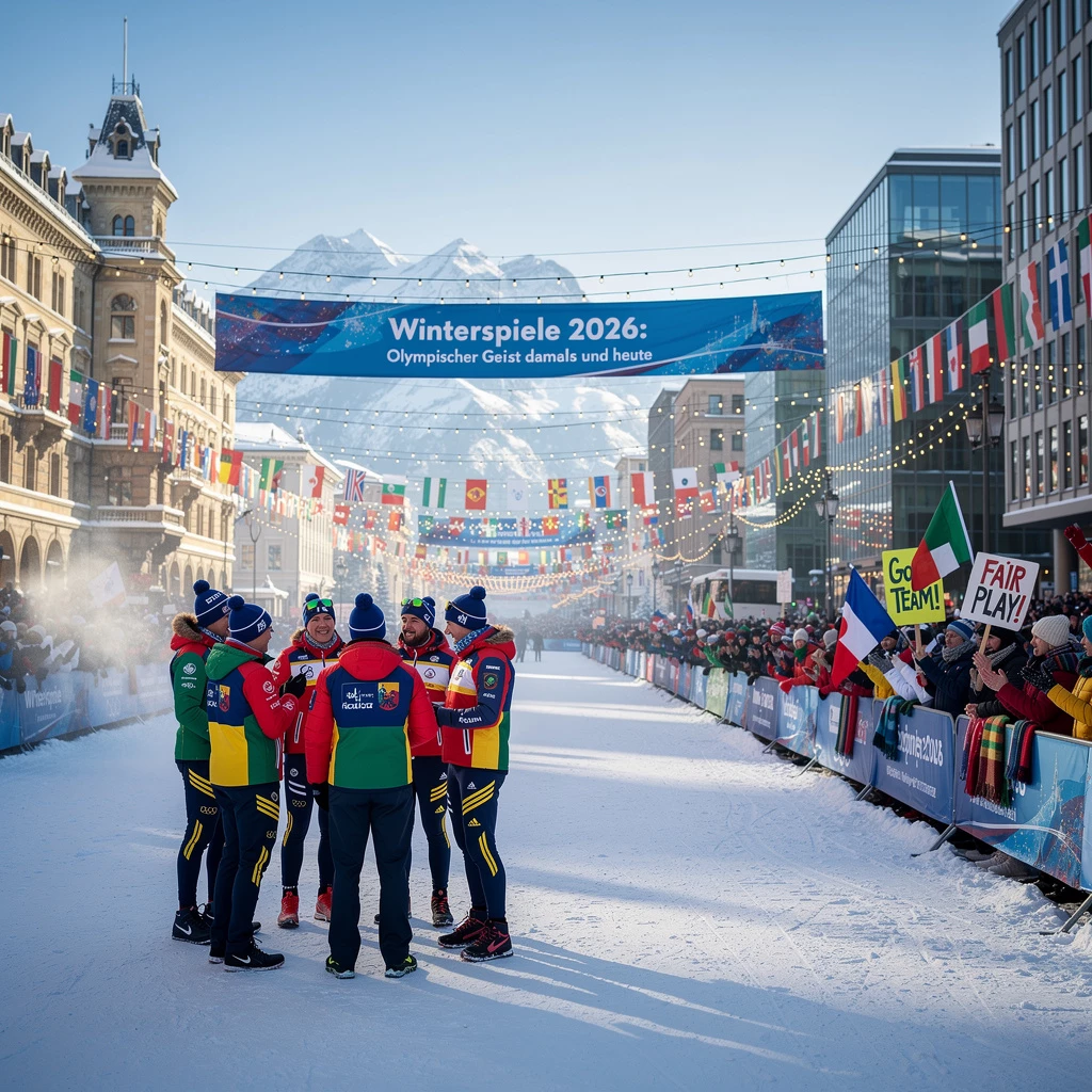 Winterspiele 2026: Olympischer Geist damals und heute
