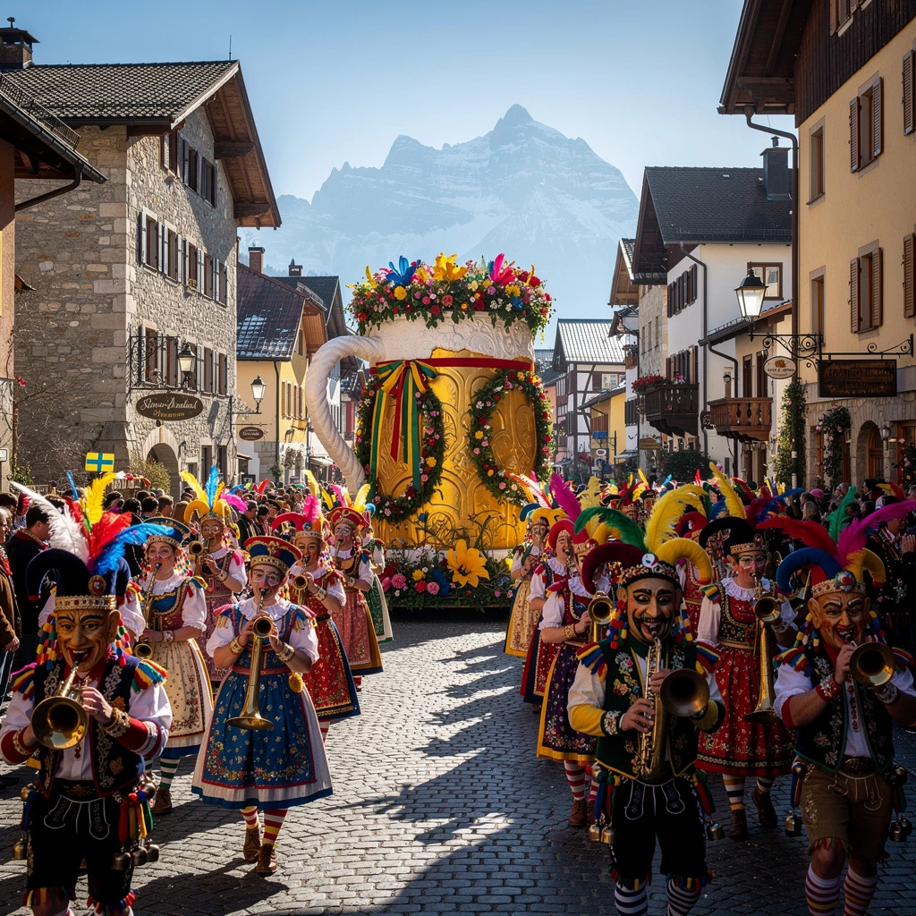 Bayerischer Fasching 2026: Br&auml;uche, Umz&uuml;ge & Highlights zwischen Alpen und Franken
