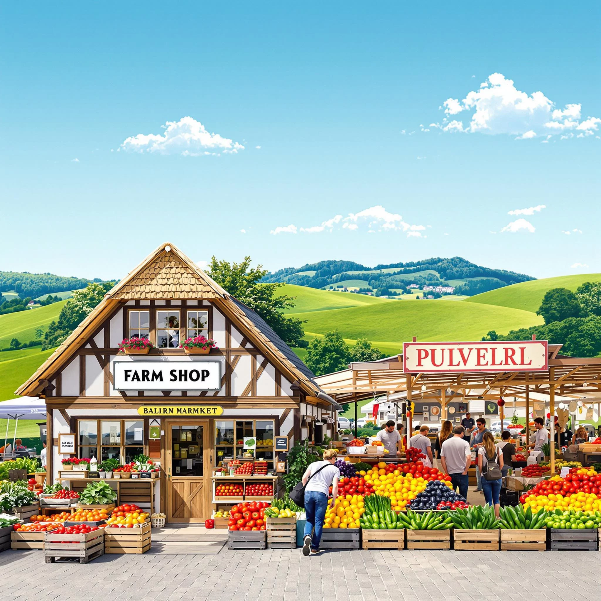 Unentdeckte Schätze: Hofläden & Märkte in Bayern