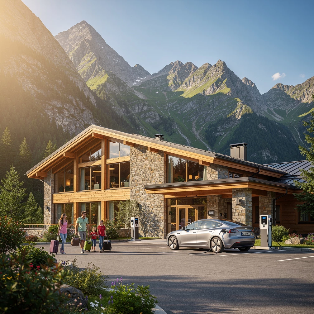 Mit dem E-Auto in den Urlaub: Hotels und Ladestationen clever planen