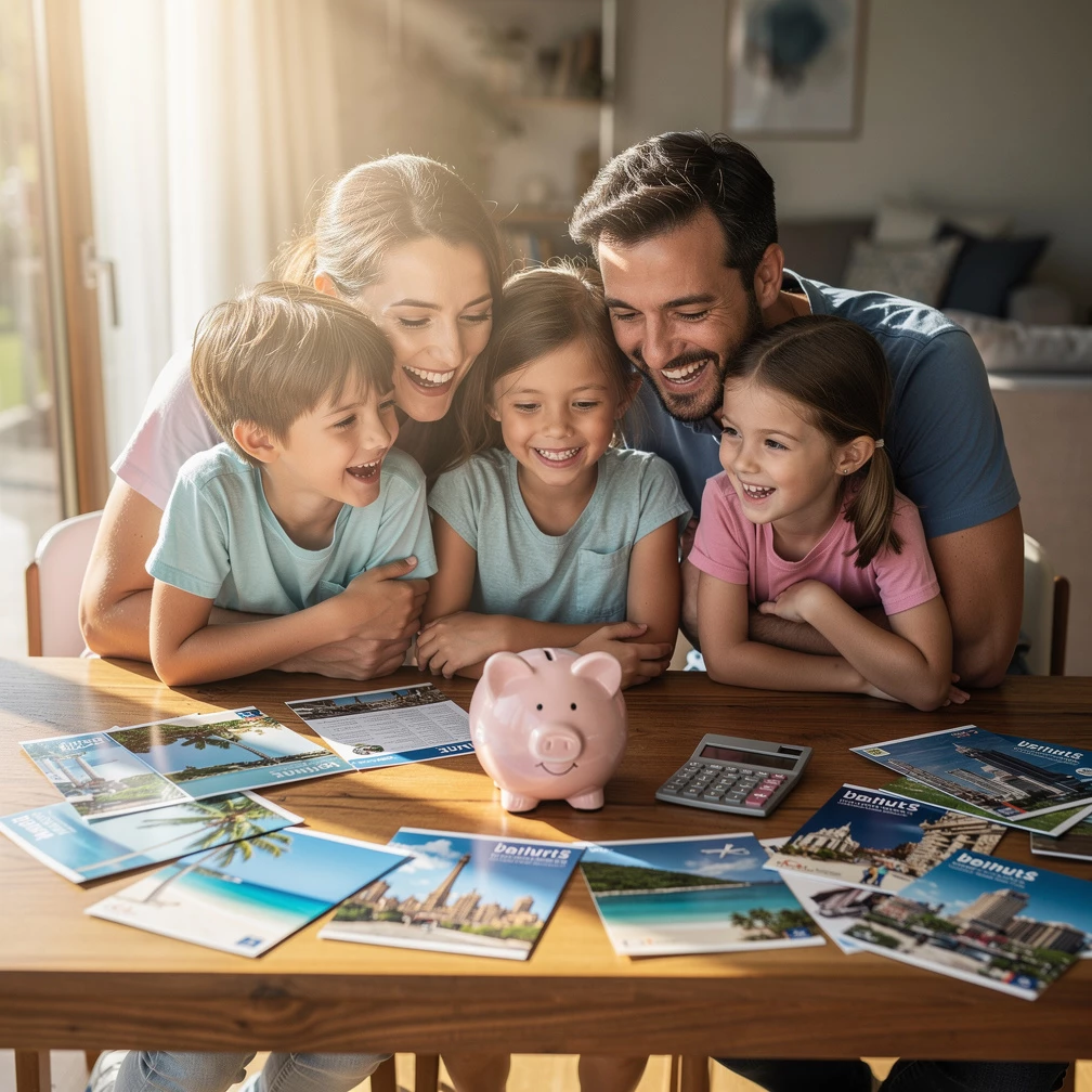 Günstiger Sommerurlaub mit Familie: Budgets für 4 Personen – Was kostet Sommerurlaub mit Familie wirklich?