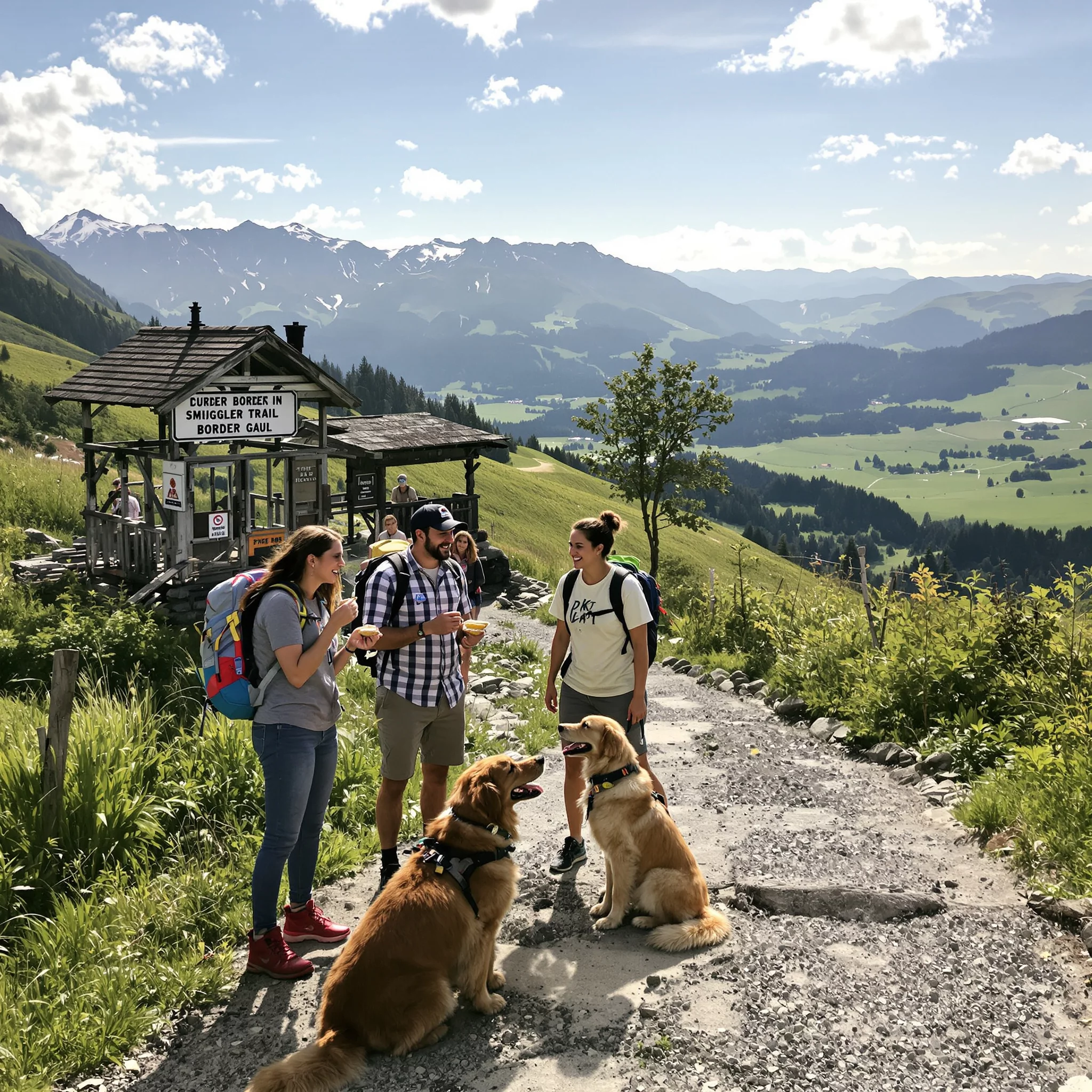 Wandern mit Hund in Kössen: Das BayernFlair am Schmugglerweg