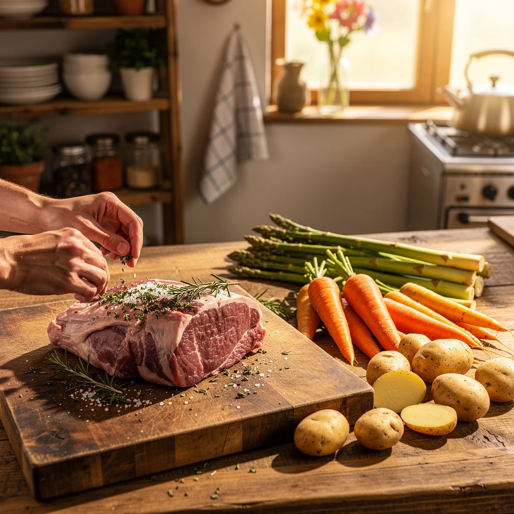 Rezept Oster Lammrücken – Saftiger Lammrücken zu Ostern zubereiten