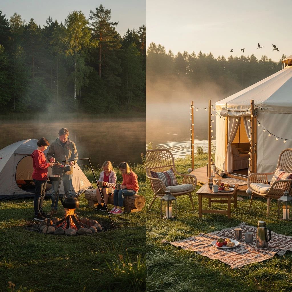 Camping oder Glamping? Was passt f&uuml;r meine Familie?