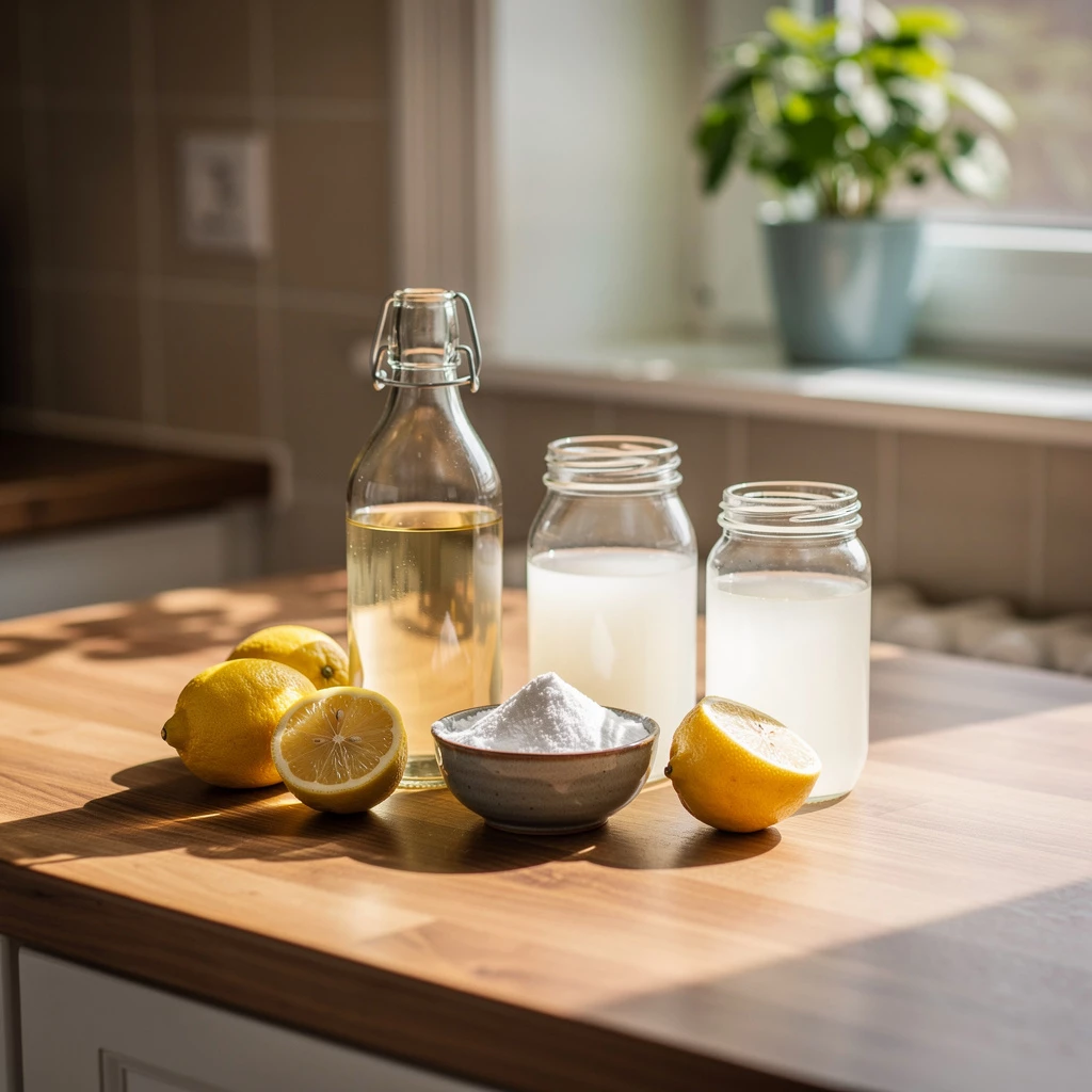 DIY-Putzmittel: 3 Rezepte mit Essig, Soda und Zitrone &ndash; Sauber, simpel & g&uuml;nstig