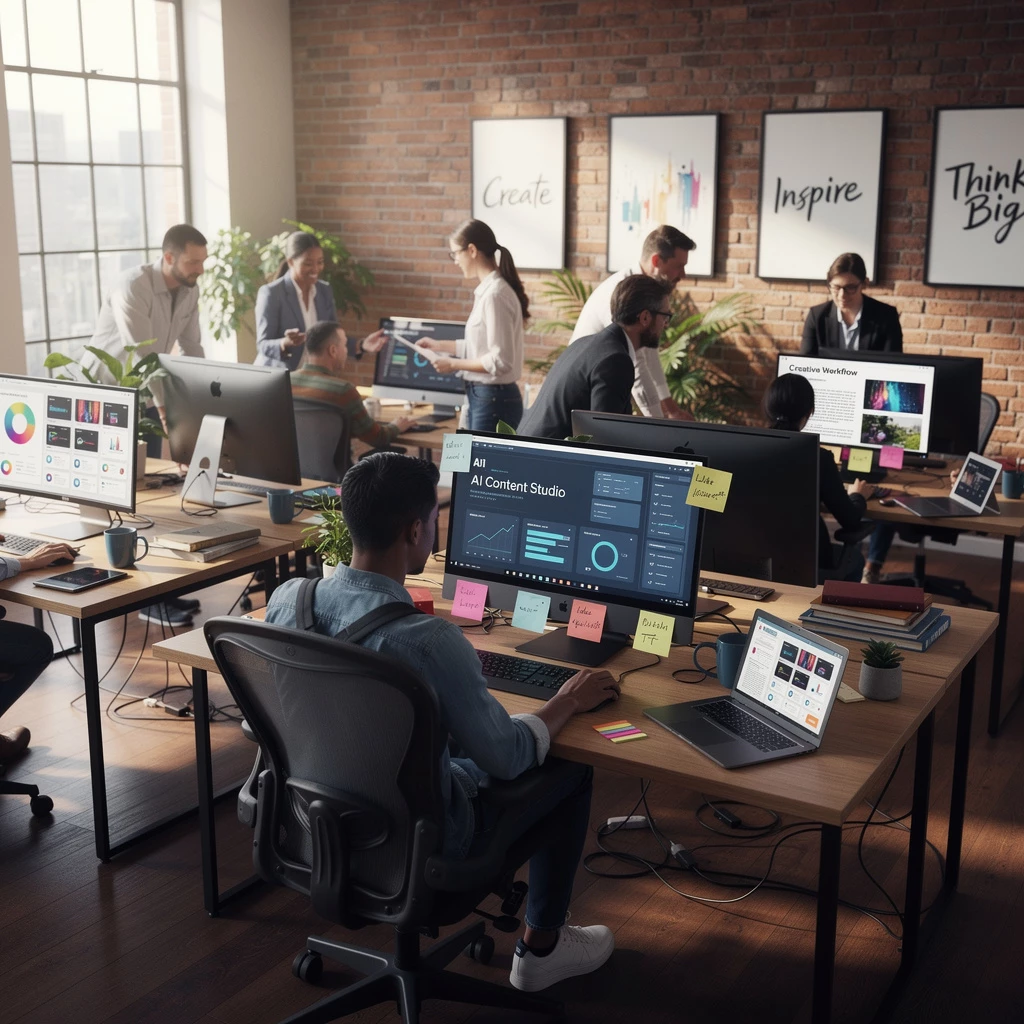 Stellenangebot Content Creator (m/w/d) mit KI-Software BUKI &ndash; Evolution24 Magazinwelten