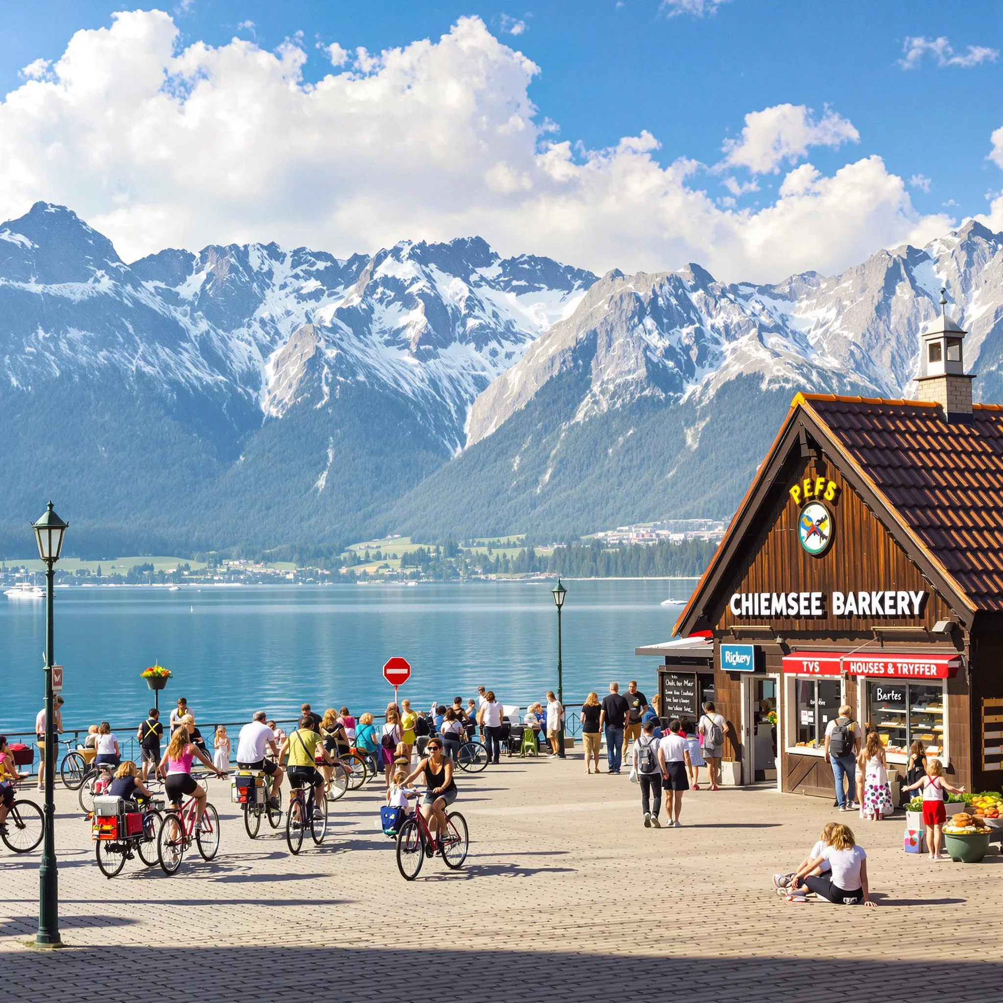 Radtouren in Bayern – Chiemsee Rundweg, mittelschwere Radtour | BayernFlair alles rund um Bayern