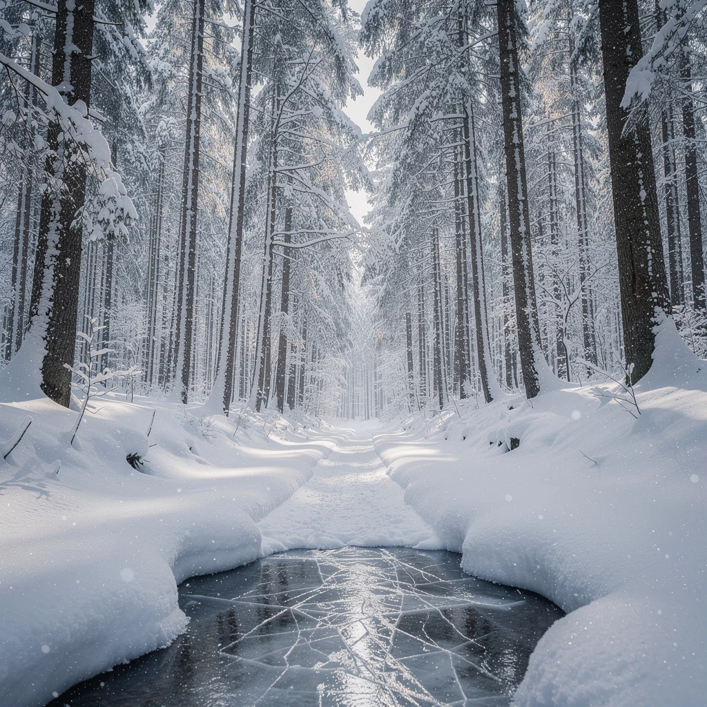Vom Bergsteigerdorf Ramsau zum Hintersee: Wintertour im Zauberwald