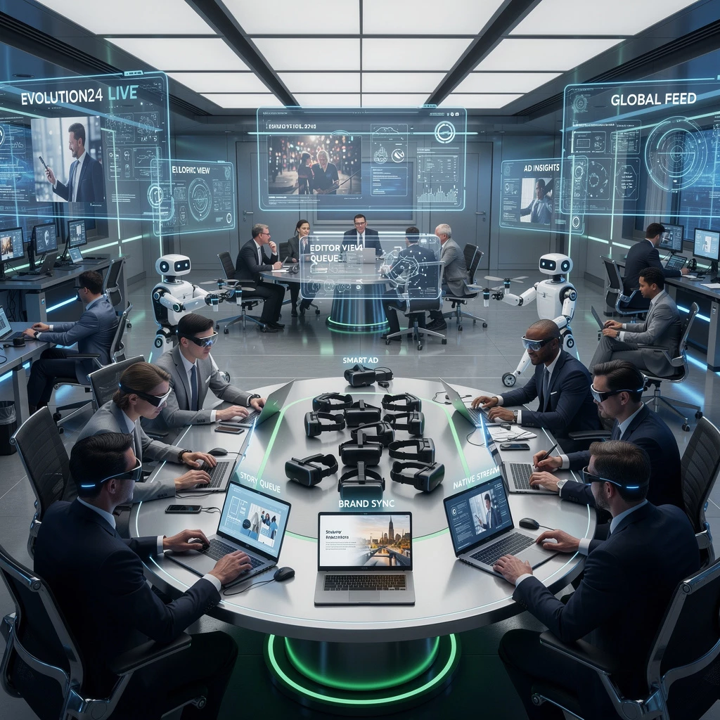 STARTERPAKET der Evolution24 Magazinwelten: Dein Advertorial als dauerhaftes Asset mit garantierter Reichweite